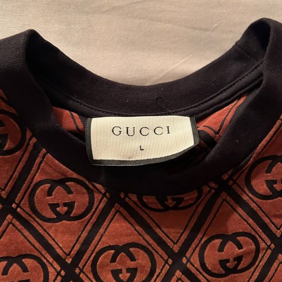 GUCCI long sleeve Shirt Size L *SALE* - Picture 2 of 4